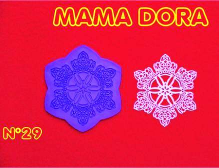 Moldes De Caucho Mandala M. Dora Nº29