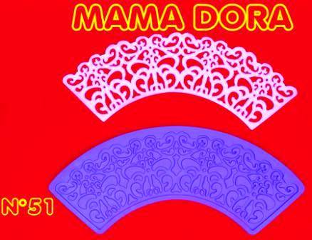 Moldes De Caucho Cupcakes M. Dora Nº51
