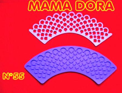 Moldes De Caucho Cupcakes M. Dora Nº55