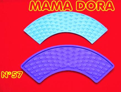 Moldes De Caucho Cupcakes M. Dora Nº57