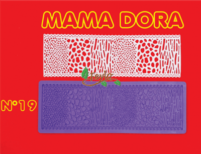 Moldes De Caucho Puntilla M. Dora Nº19