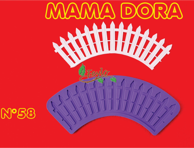 Moldes De Caucho Cupcakes  M. Dora Nº58