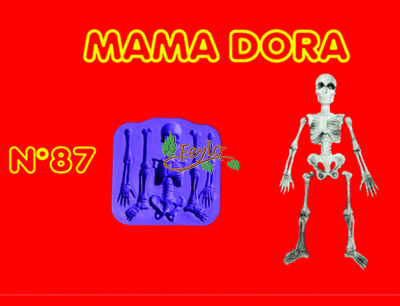 Moldes De Caucho Haloween M. Dora Nº87