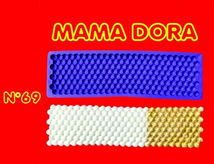 Moldes De Caucho Puntilla M. Dora Nº69