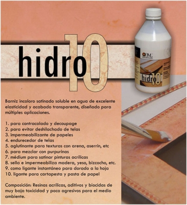Hidro 10 Eml ( Base Poliuretanico Al Agua ) X 125 Cc