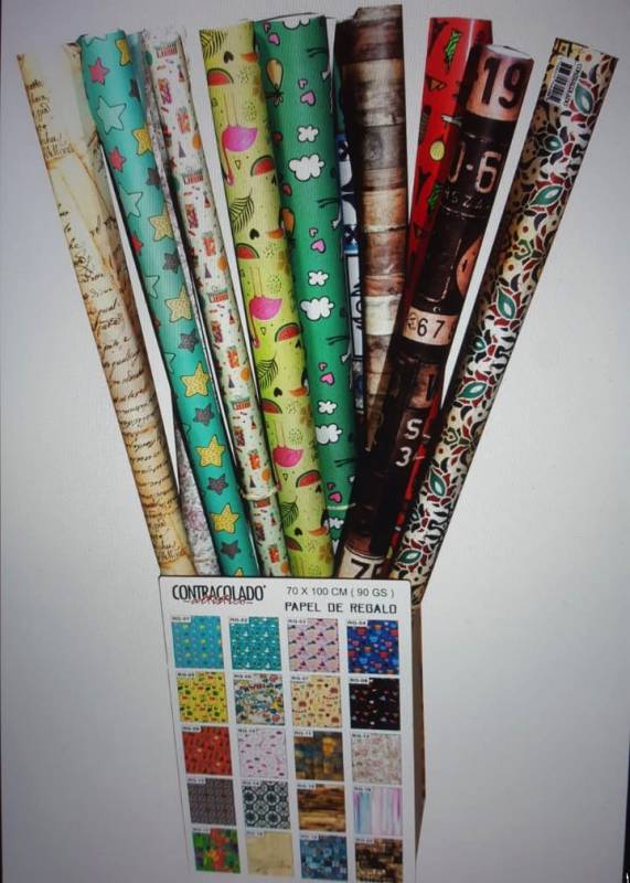 Papel Mega Decoupage/ Regalo  70X100 90 Grs