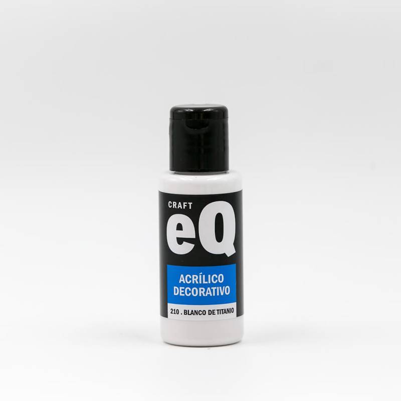 Acrilicos Decorativos Eq X 50 Cc G1 Blanco De Titanio