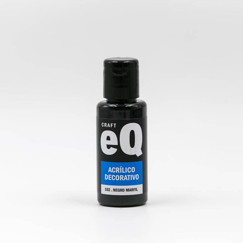 Acrilicos Decorativos Eq X 50 Cc G1 Negro Marfil