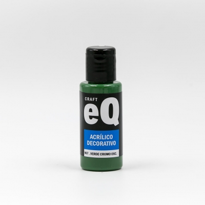 Acrilicos Decorativos Eq X 50 Cc G1 Verde Cromo Oscuro 