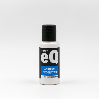 Acrilicos Decorativos Met.  Eq X 50 Cc G2 Blanco Perlado