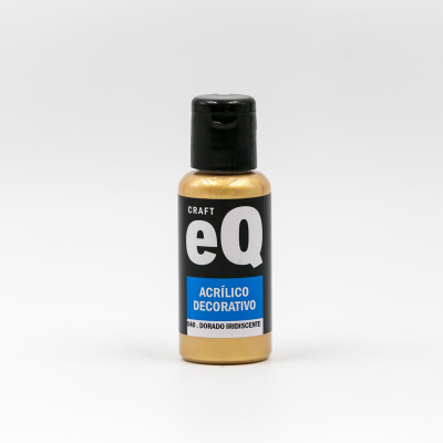 Acrilicos Decorativos Met.  Eq X 50 Cc G2 Dorado Iridiscente