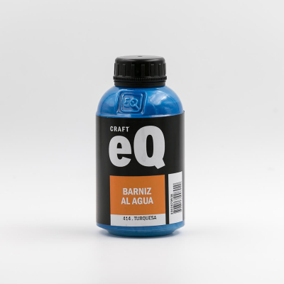 Barniz Al Agua Eq   X 375Cc  Turquesa  
