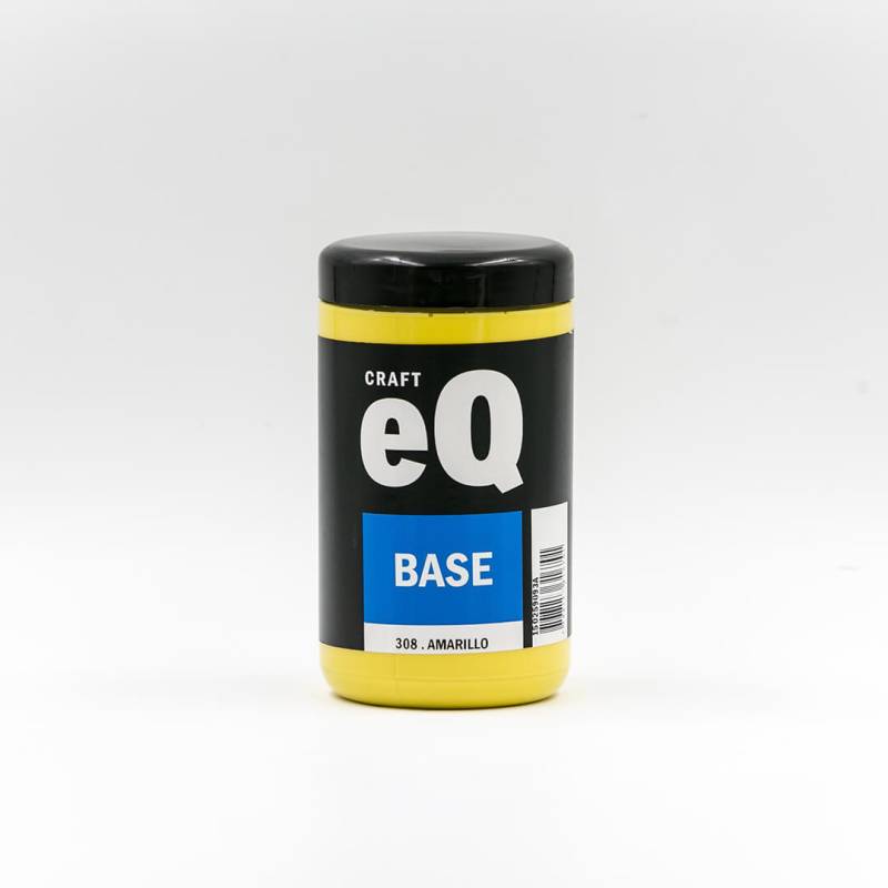 Base Acrilica Eq  X 400 Cc Amarillo