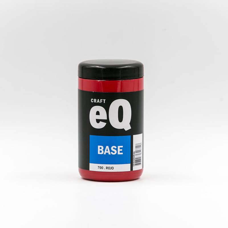Base Acrilica Eq  X 400 Cc Rojo