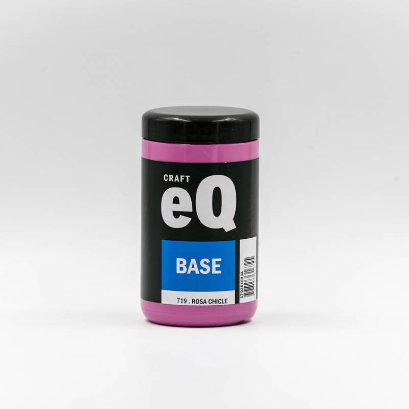 Base Acrilica Eq  X 400 Cc Rosa Chicle