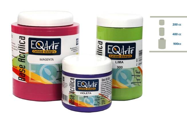 Base Acrilica Eq Arte X 900 Cc