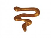 Dimensional 3D Eq Arte Metalico Dorado 