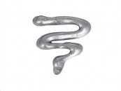 Dimensional 3D Eq Arte Metalico Plateado