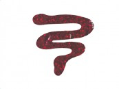 Dimensional 3D Eq Arte Glitter Rojo