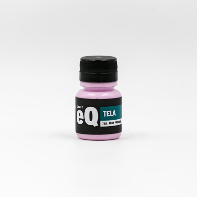 Pintura De Tela Eq Arte Rosa Princesa X 37Cc