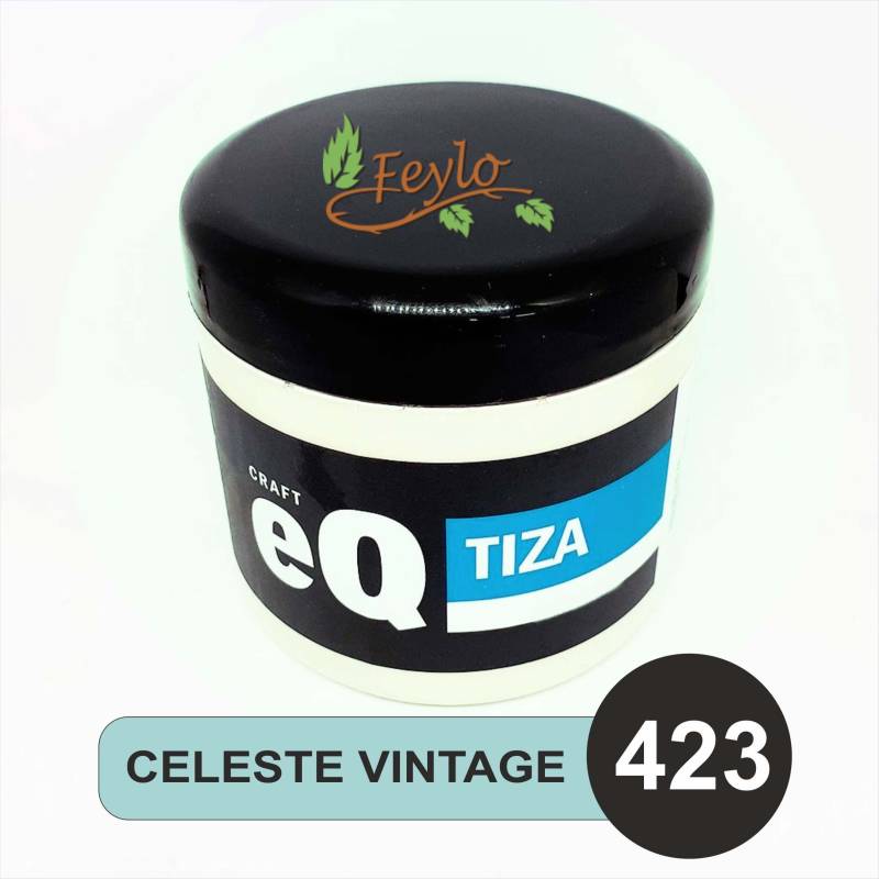 Pintura A La Tiza Eq Arte X 200Cc Celeste Vintage