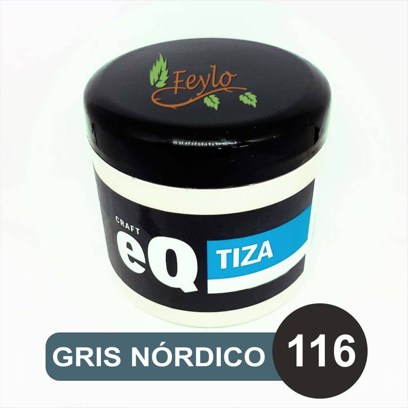 Pintura A La Tiza Eq Arte X 200Cc  Gris Nordico