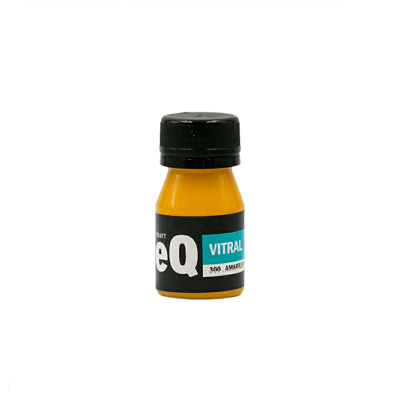 Laca Vitral Al Agua Eq Arte X 37Ml Amarillo