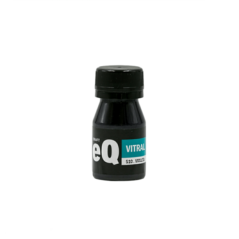 Laca Vitral Al Agua Eq Arte X 37Ml Violeta