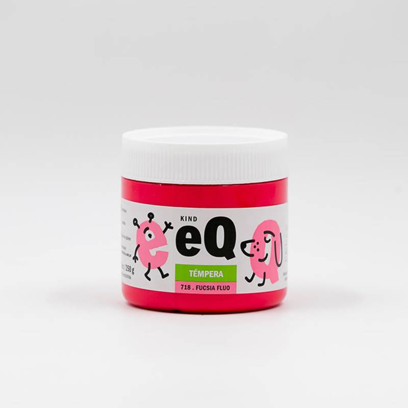 Tempera Eq X 200 Rosa Fluo