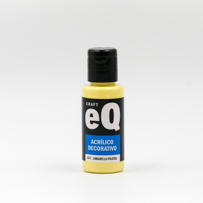 Acrilicos Decorativos Eq X 50 Cc G1 Amarillo Pastel