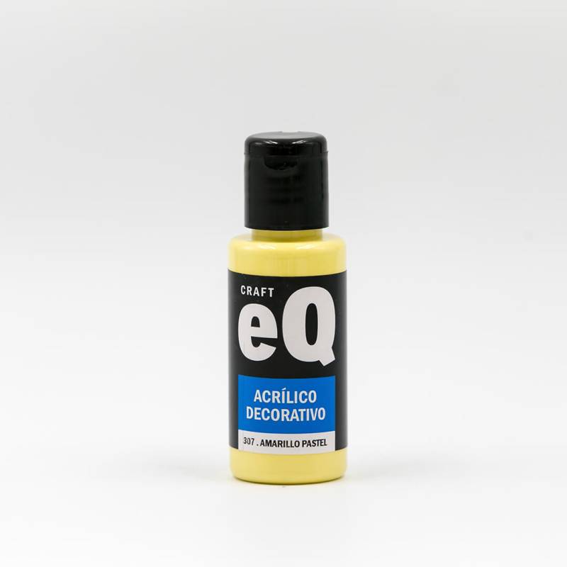 Acrilicos Decorativos Eq X 50 Cc G1 Amarillo Pastel