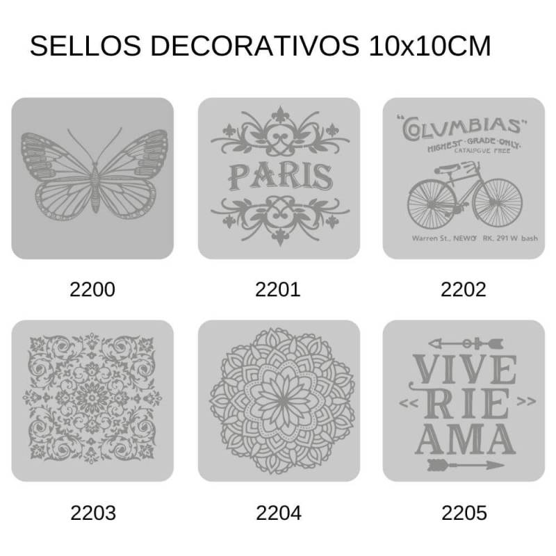 Sellos Eq Craft 10X10