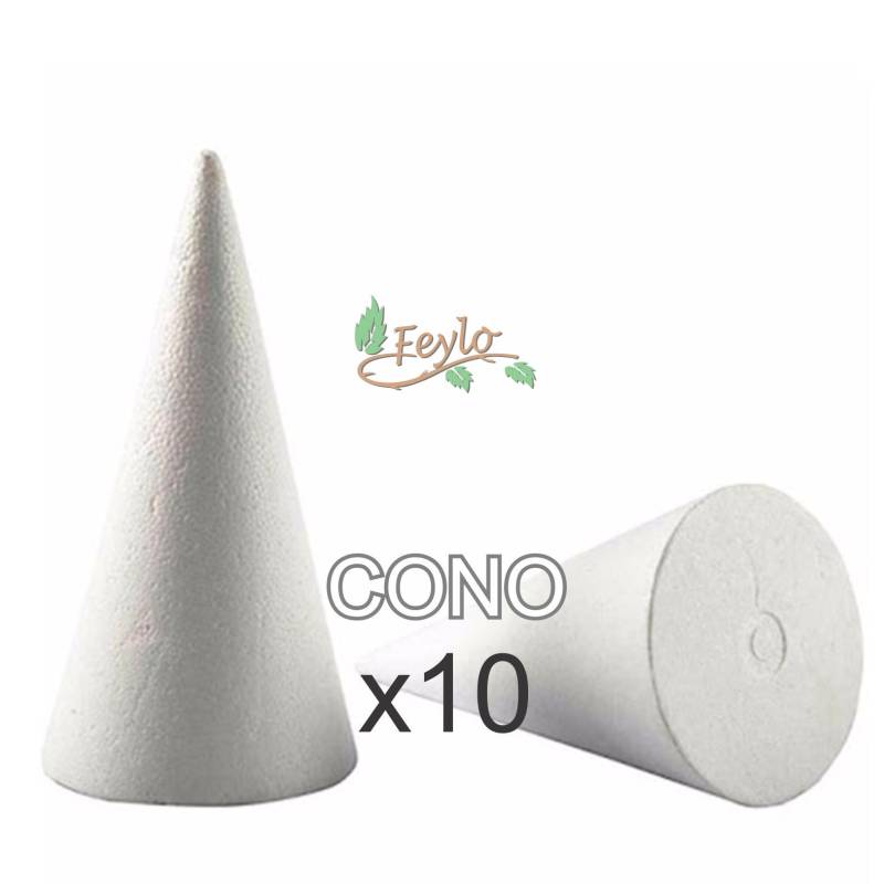 Cono De Telgopor (14 Cm X 7 Diam.) X 10 Unidad
