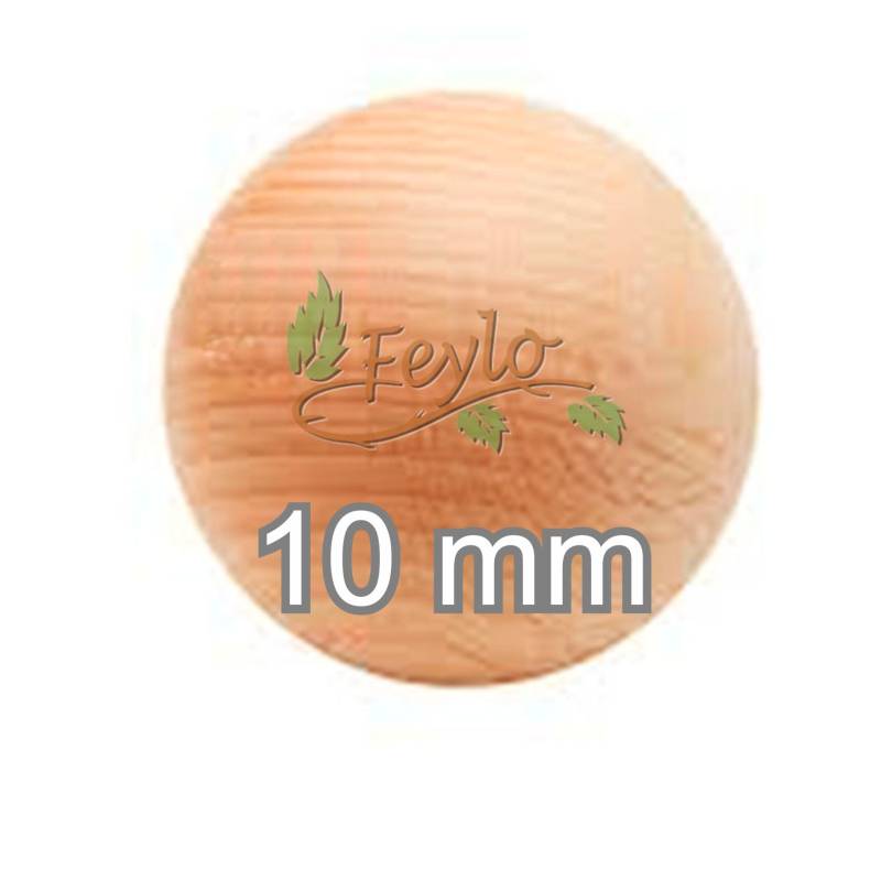 Esfera De Madera Ø 10Mm. X 1 Unidad