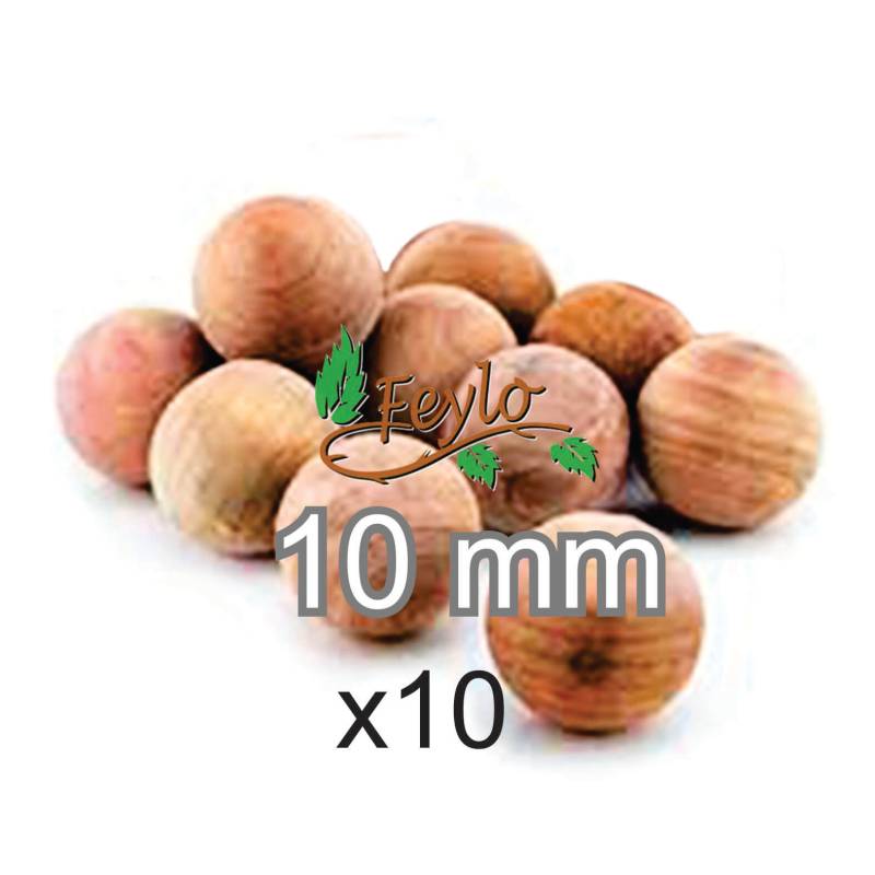 Esfera De Madera Ø 10Mm. X 10 Unidad