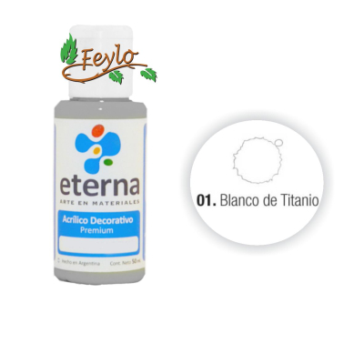 Eterna Acril.dec. Blanco De Titanio 50Ml