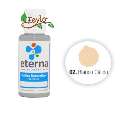 Eterna Acril.dec. Blanco Calido     50Ml