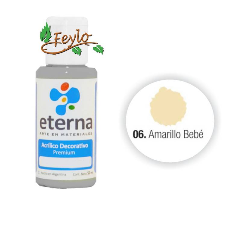 Eterna Acril.dec. Amarillo Bebe     50Ml