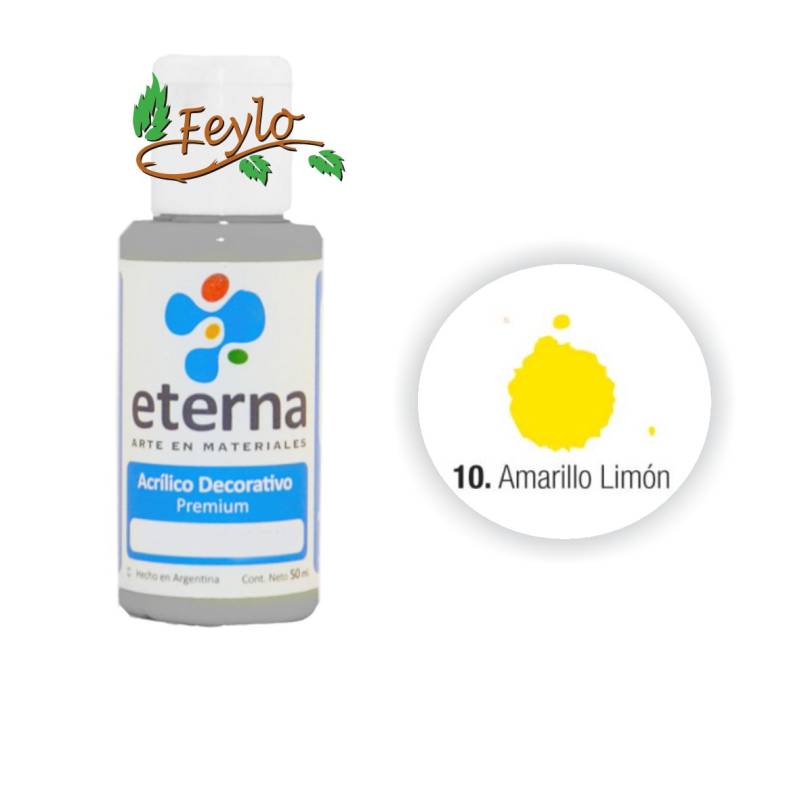 Eterna Acril.dec. Amarillo Lim¢N    50Ml