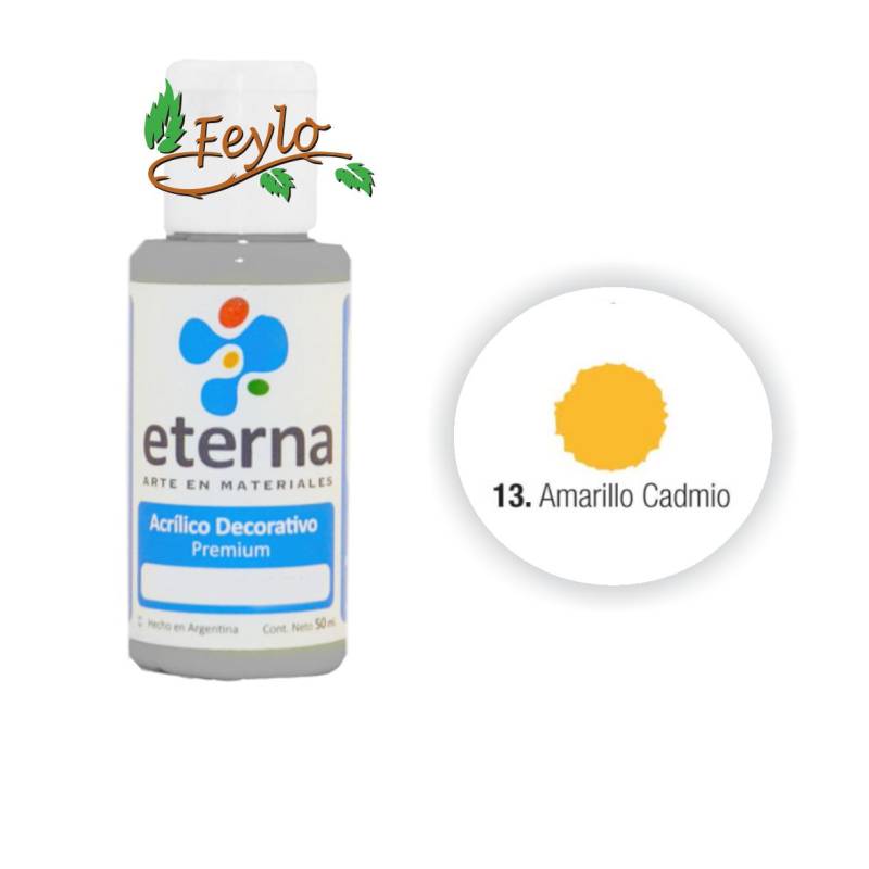 Eterna Acril.dec. Amarillo Cadmio   50Ml