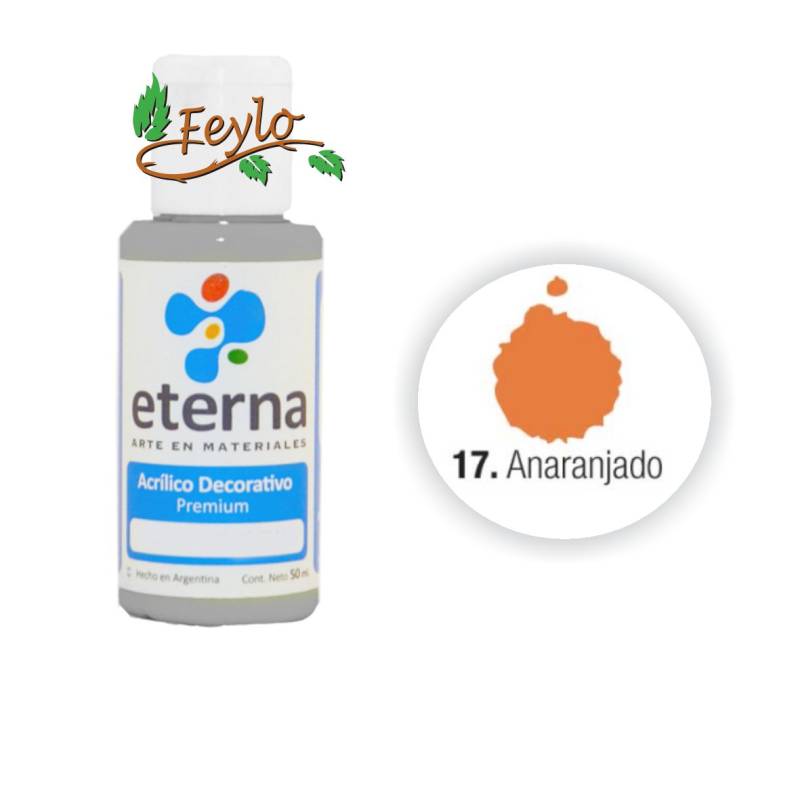 Eterna Acril.dec. Anaranjado        50Ml