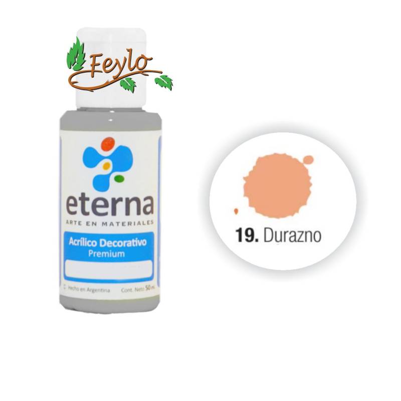 Eterna Acril.dec. Durazno           50Ml