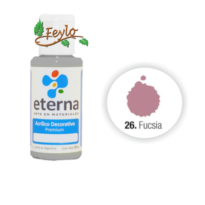 Eterna Acril.dec. Fucsia            50Ml