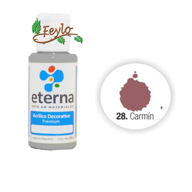 Eterna Acril.dec. Carmin            50Ml