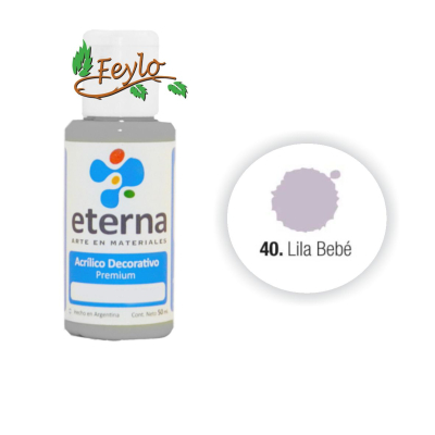 Eterna Acril.dec. Lila Bebe         50Ml