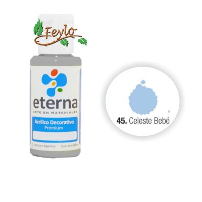 Eterna Acril.dec. Celeste Bebe      50Ml