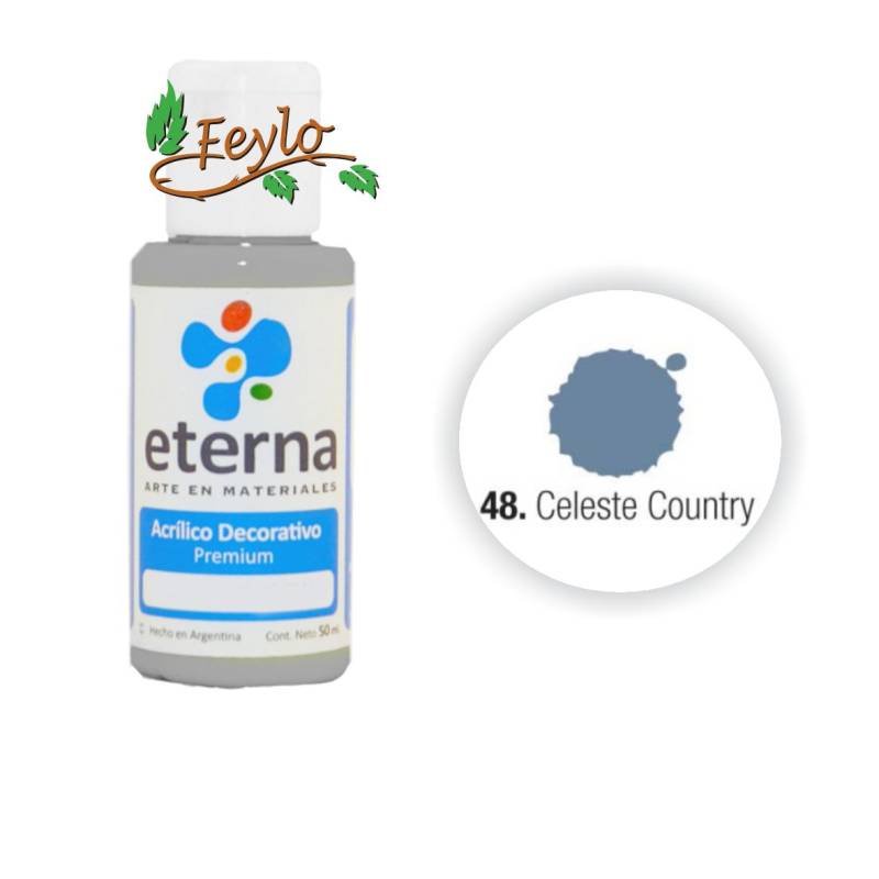 Eterna Acril.dec. Celeste Country   50Ml