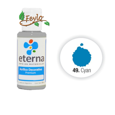 Eterna Acril.dec. Cian              50Ml