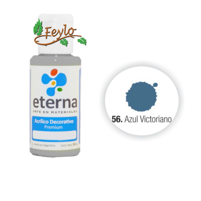 Eterna Acril.dec. Azul Victoriano   50Ml