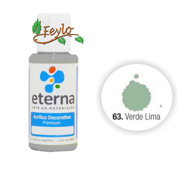 Eterna Acril.dec. Verde Lima        50Ml